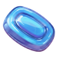 Modrý oválek